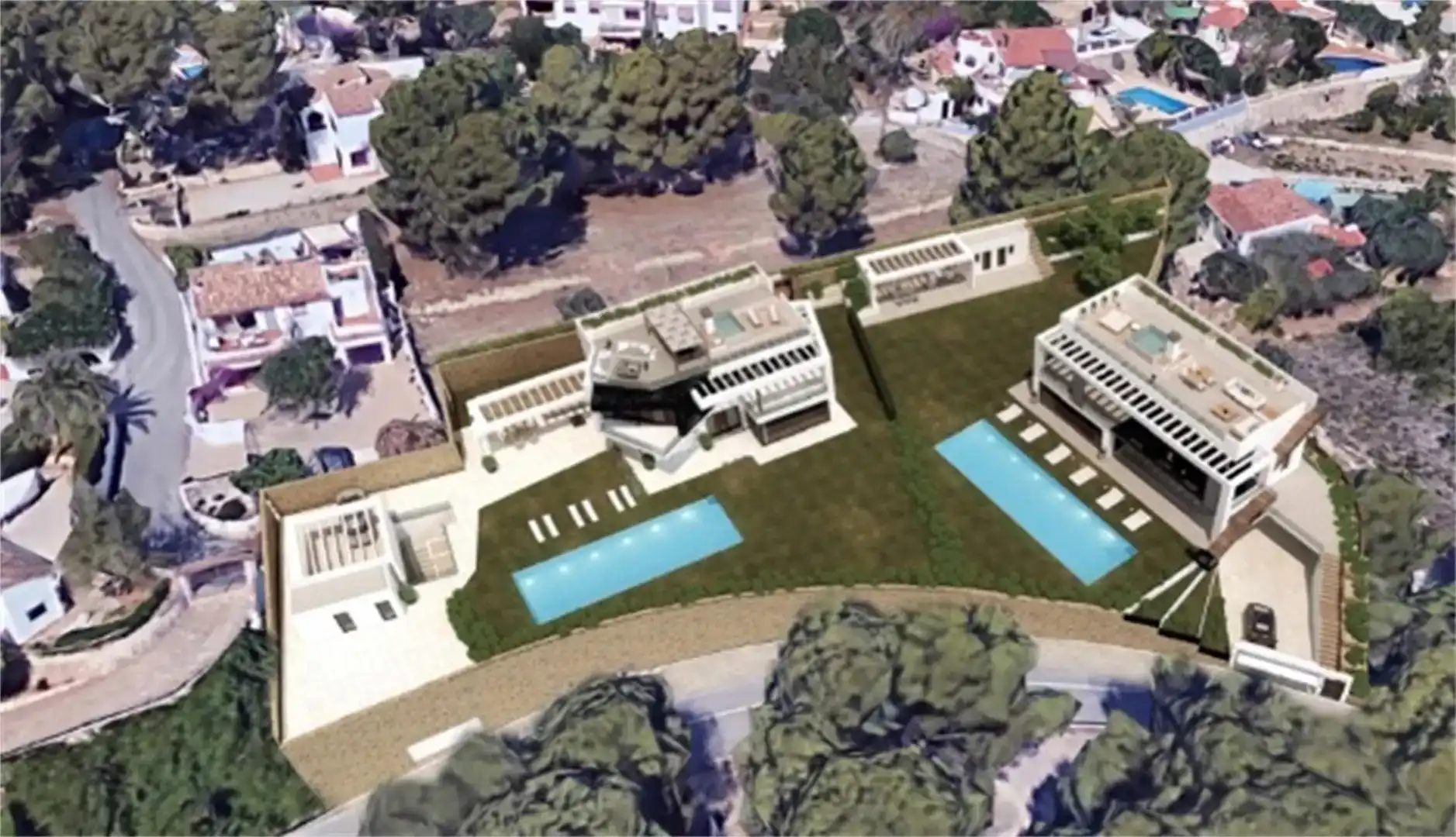 Vista exterior de Terreno en venta en Benissa