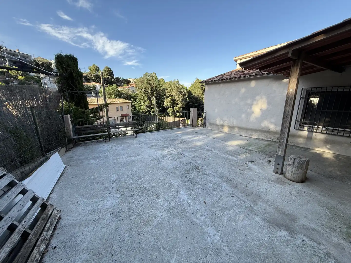 Terrassa de Casa o xalet en venda en Bigues i Riells del Fai amb Calefacció, Jardí privat i Traster