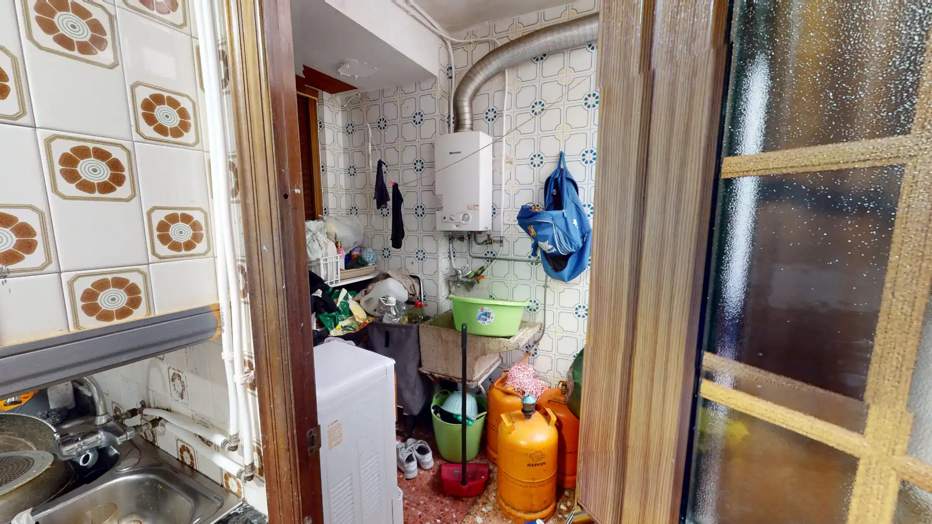 Cocina de Piso en venta en Elche / Elx con Amueblado, Lavadora y Balcón