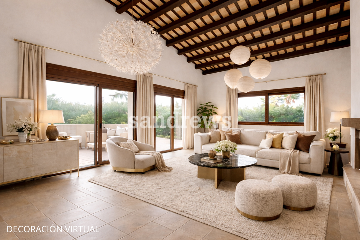 Living room of House or chalet for sale in Peralada  with Air Conditioner, Heating and Private garden