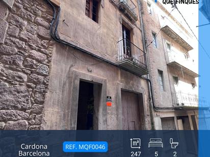 Exterior view of Single-family semi-detached for sale in Cardona  with Private garden, Terrace and Balcony