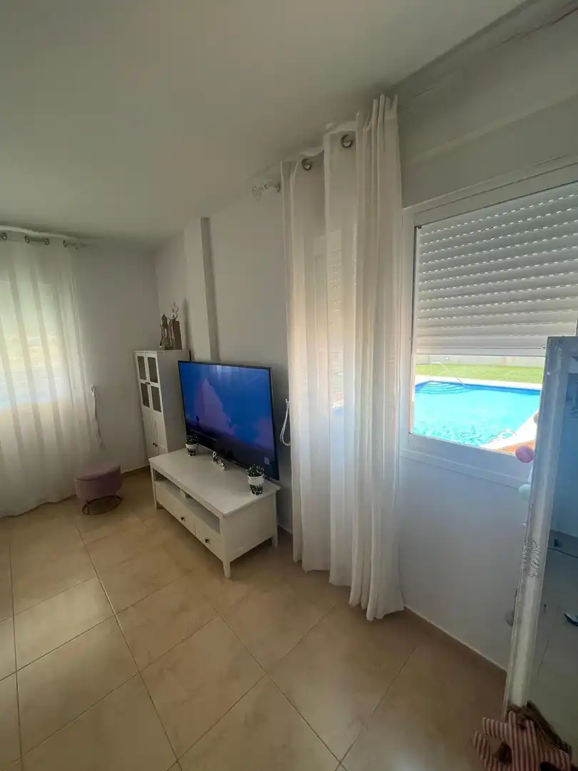 Sala de estar de Dúplex en venta en Los Alcázares con Aire acondicionado, Calefacción y Jardín privado