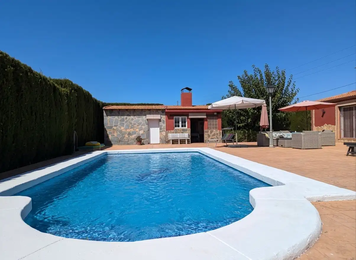 Swimming pool of Country homes for sale in Sax, Alicante
