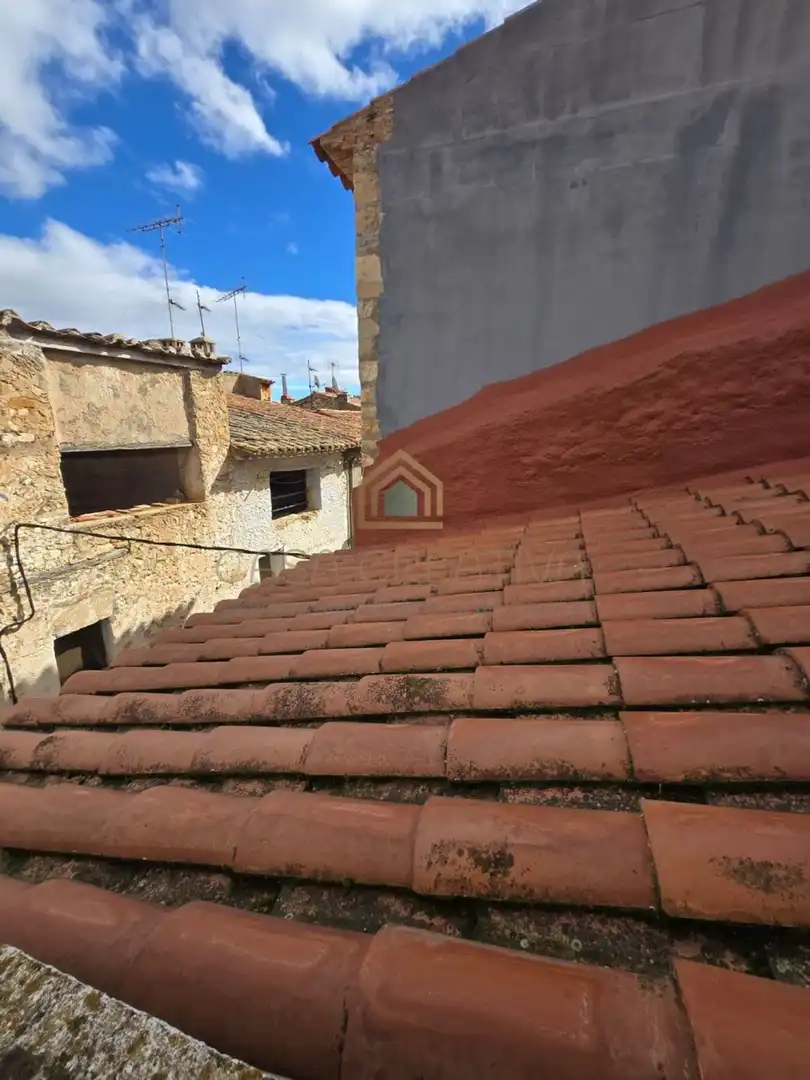 Vista exterior de Casa o xalet en venda en Atzeneta del Maestrat amb Aire condicionat i Terrassa