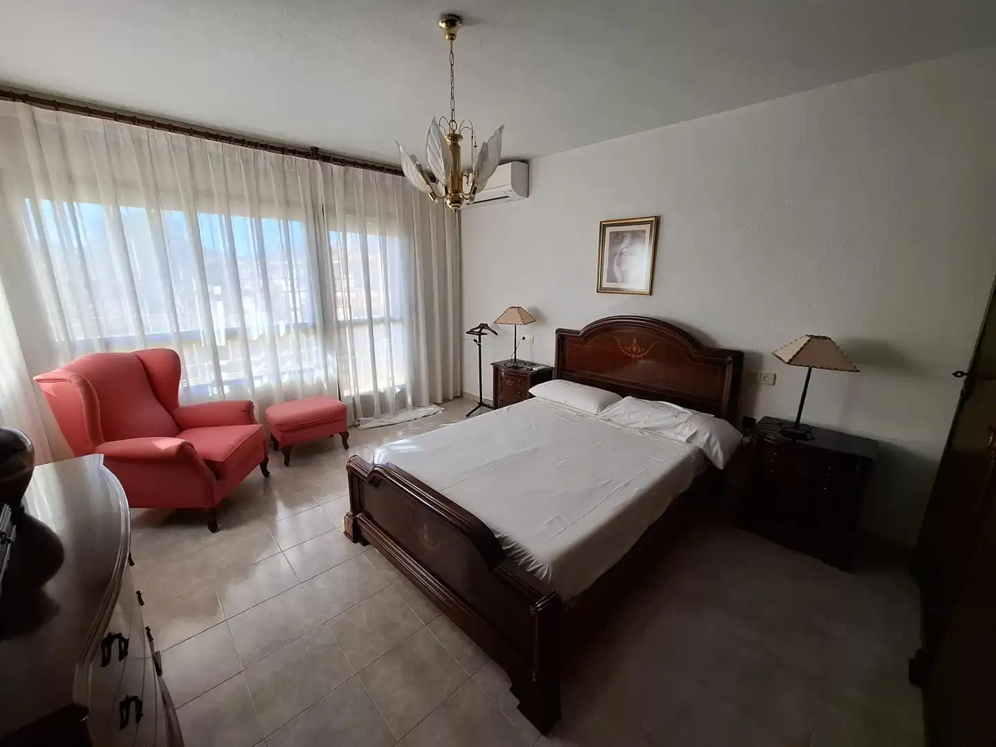 Schlafzimmer von Einfamilien-Reihenhaus zum Verkauf in Águilas mit Klimaanlage, Privatgarten und Terrasse