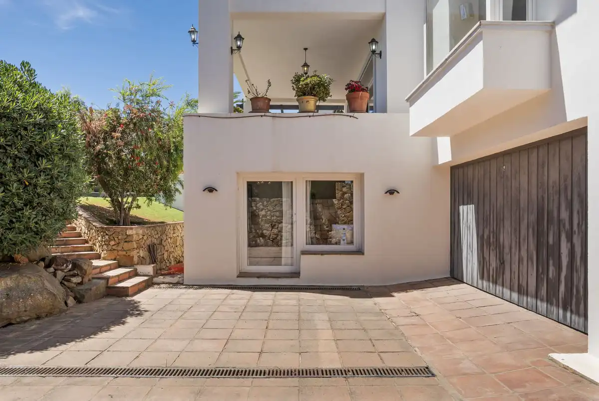 Terraza de Casa o chalet en venta en Manilva con Aire acondicionado, Jardín privado y Terraza