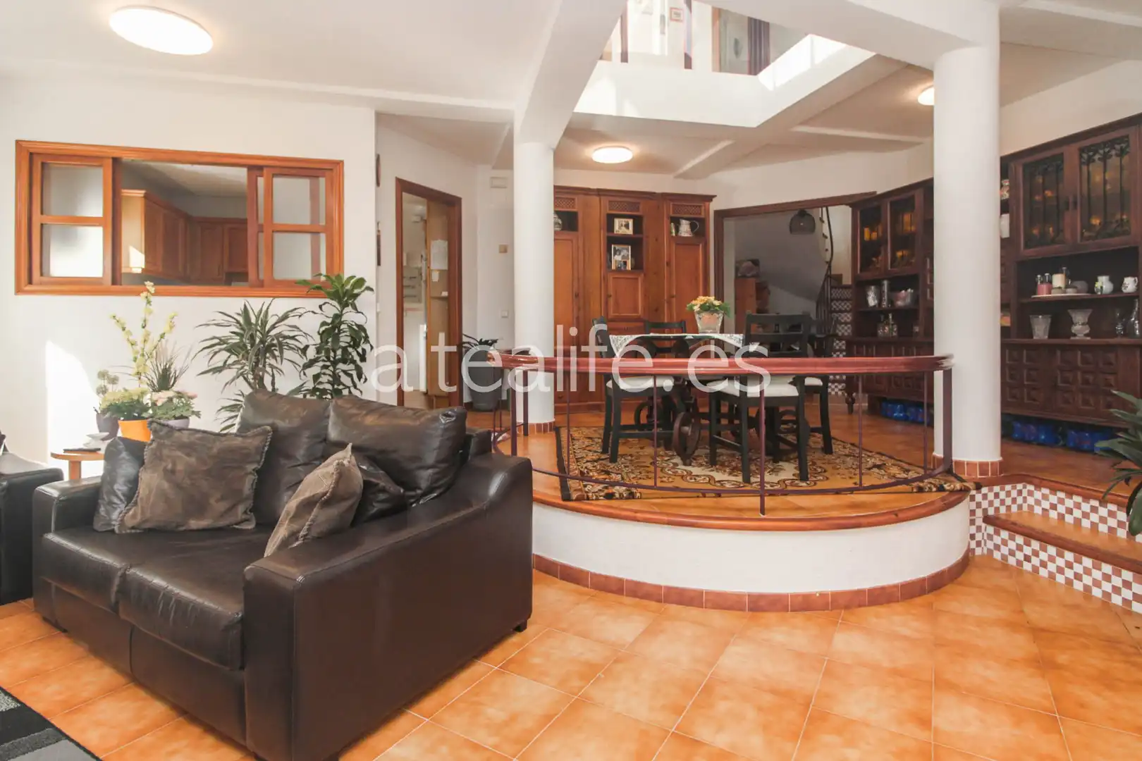 Sala de estar de Casa o chalet en venta en Altea con Aire acondicionado, Calefacción y Jardín privado