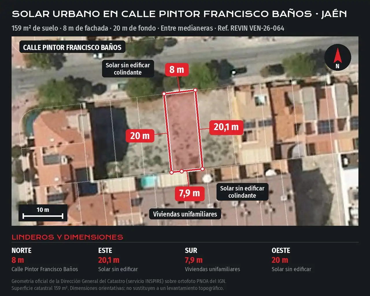 Terreny residencial en venda a Calle Pintor Francisco Baños 28, imagen 2