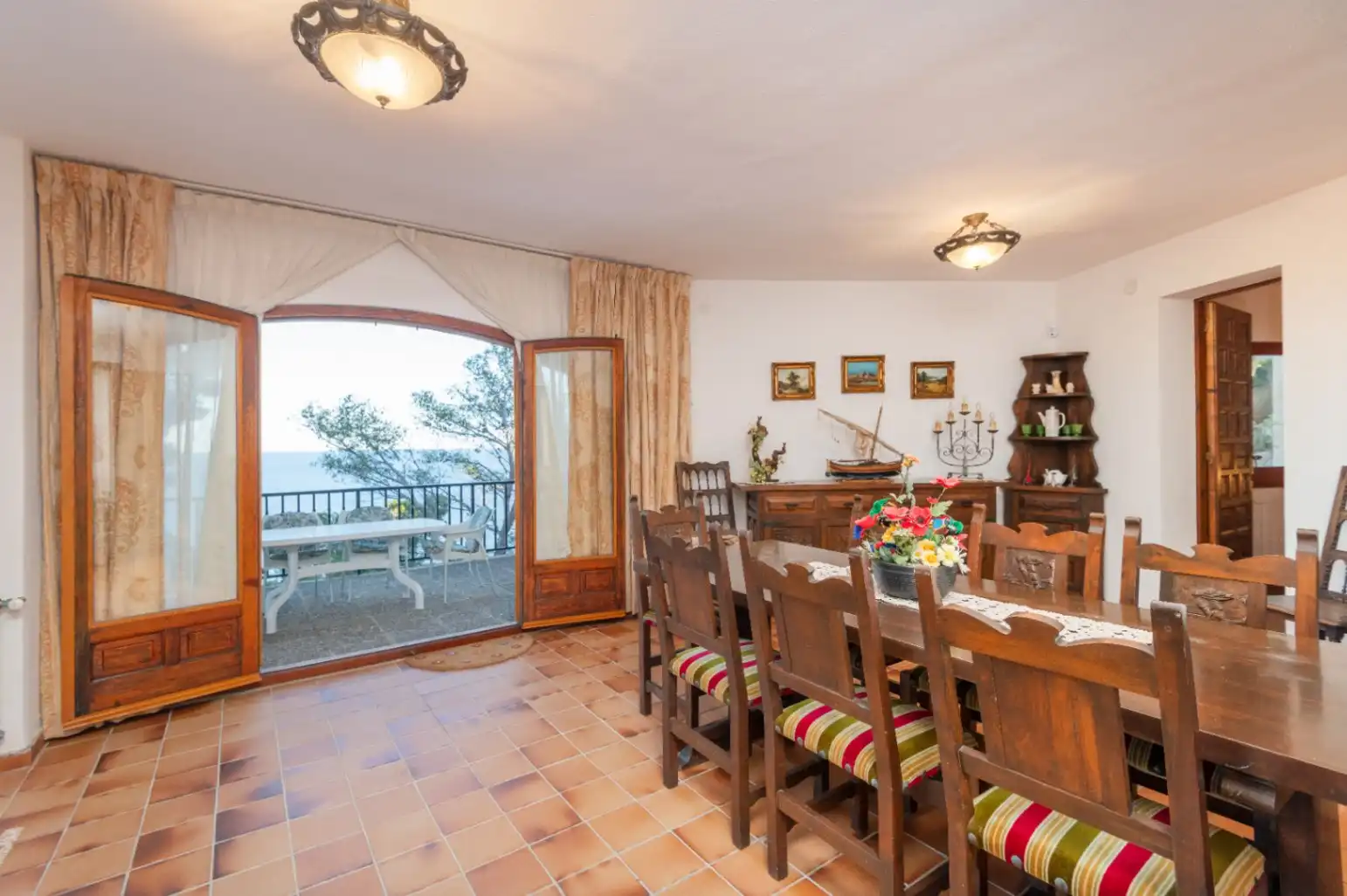 Comedor de Casa o chalet en venta en Palafrugell con Aire acondicionado, Calefacción y Jardín privado