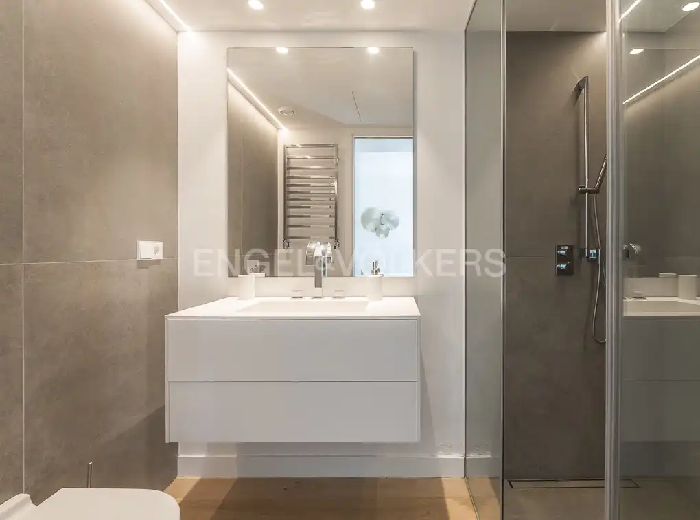 Bathroom of Detached homes for sale in Gavà  with Air Conditioner, Heating and Private garden