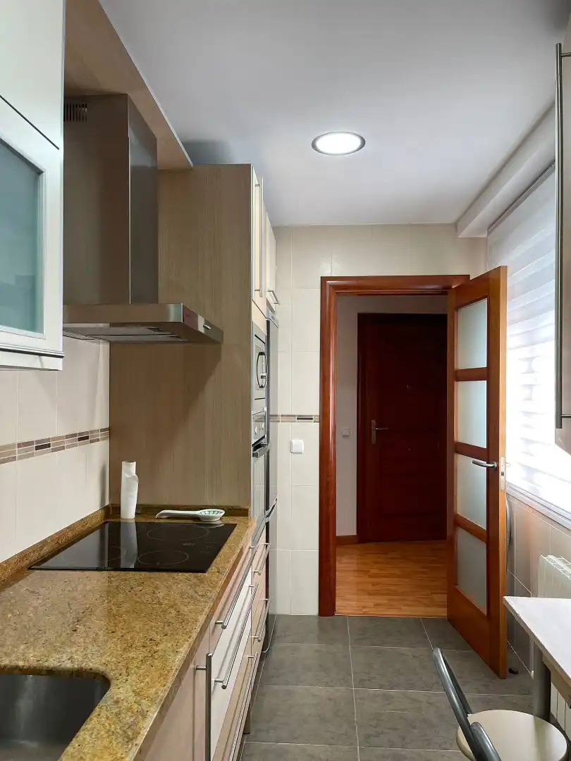 Küche von Wohnung zur Miete in Plasencia mit Klimaanlage, Heizung und Möbliert