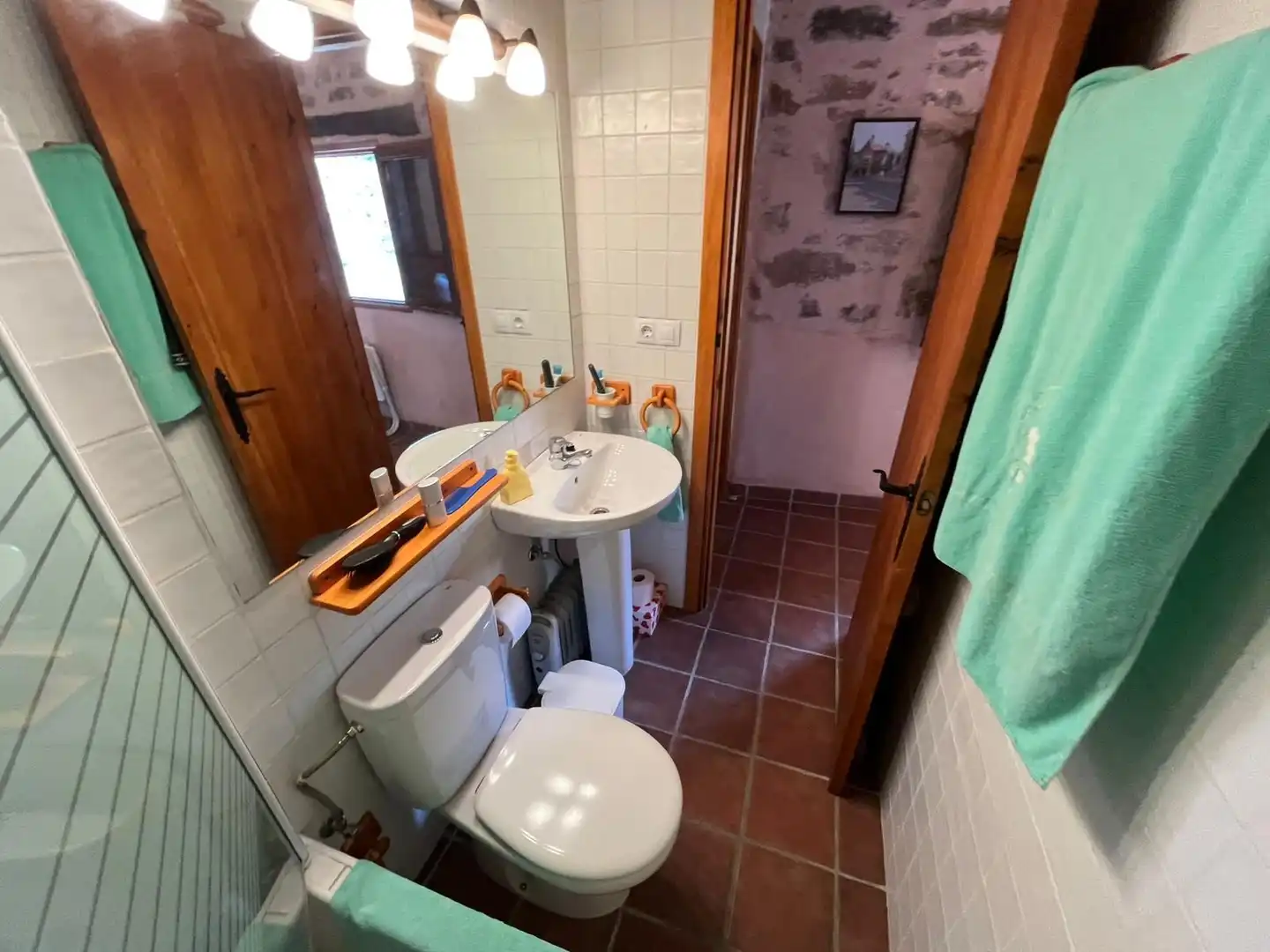 Baño de Finca rústica en venta en Bejís con Terraza y Amueblado