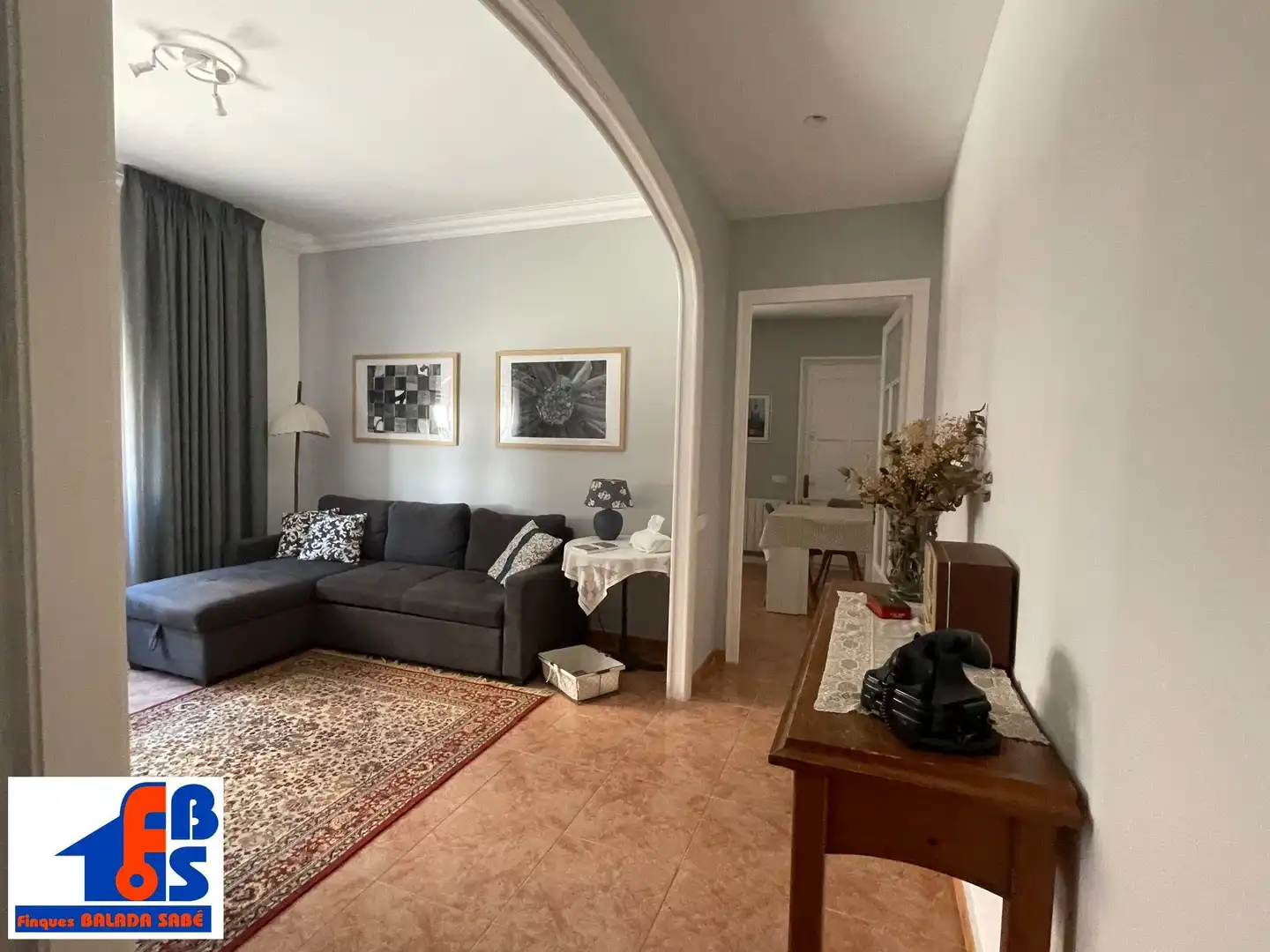 Sala de estar de Piso en venta en Santa Maria de Palautordera con Aire acondicionado, Calefacción y Terraza