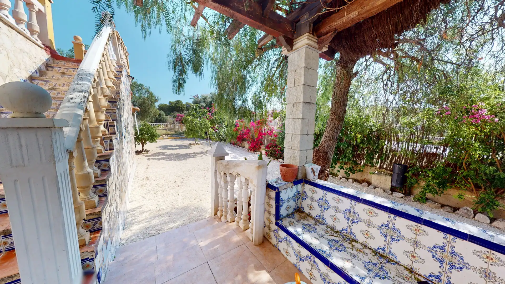 Terrasse von Haus oder Chalet zum Verkauf in Mutxamel mit Privatgarten