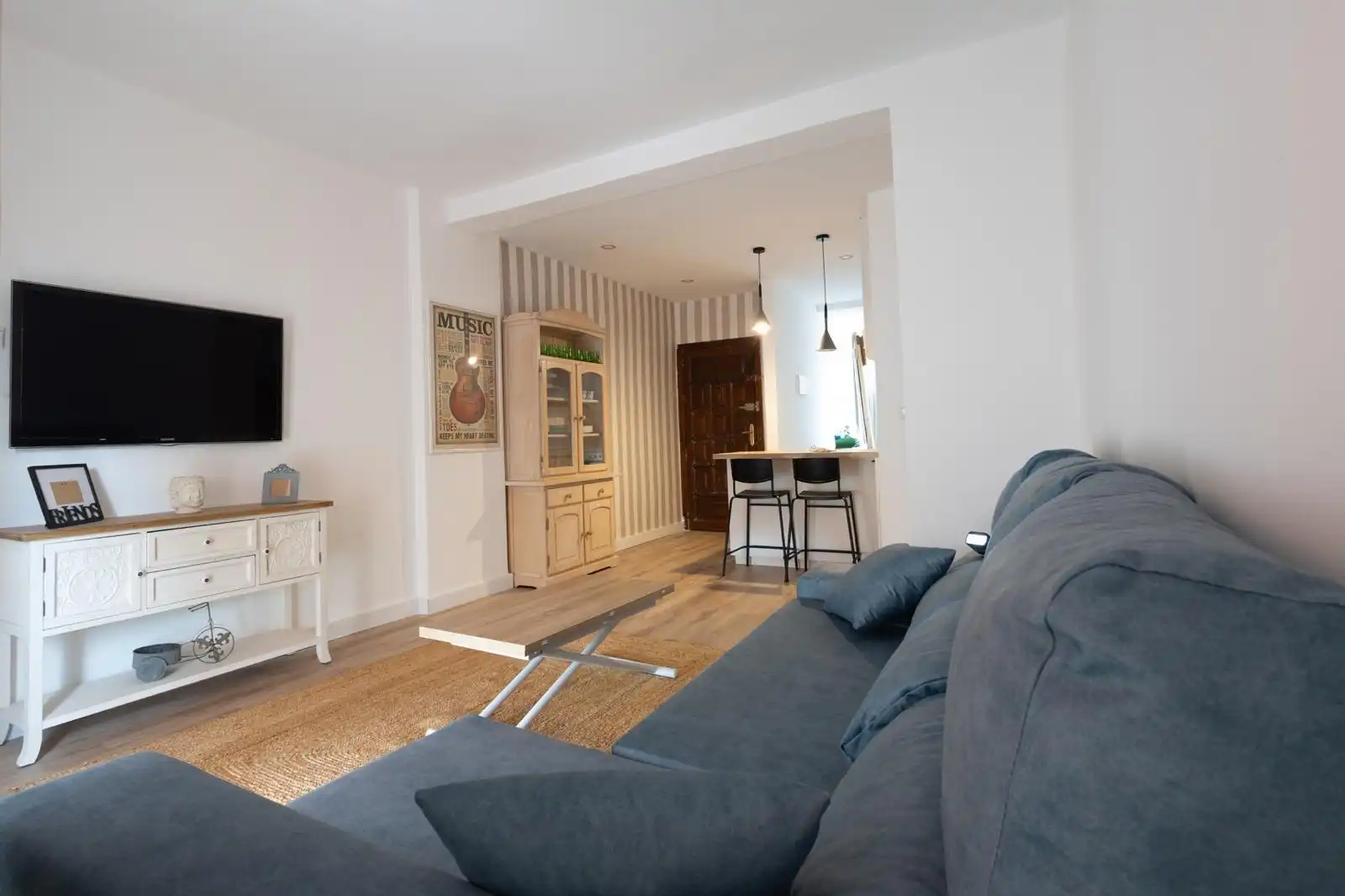 Living room of Apartments for rent in Algeciras  with Private garden, Terrace and Furnished