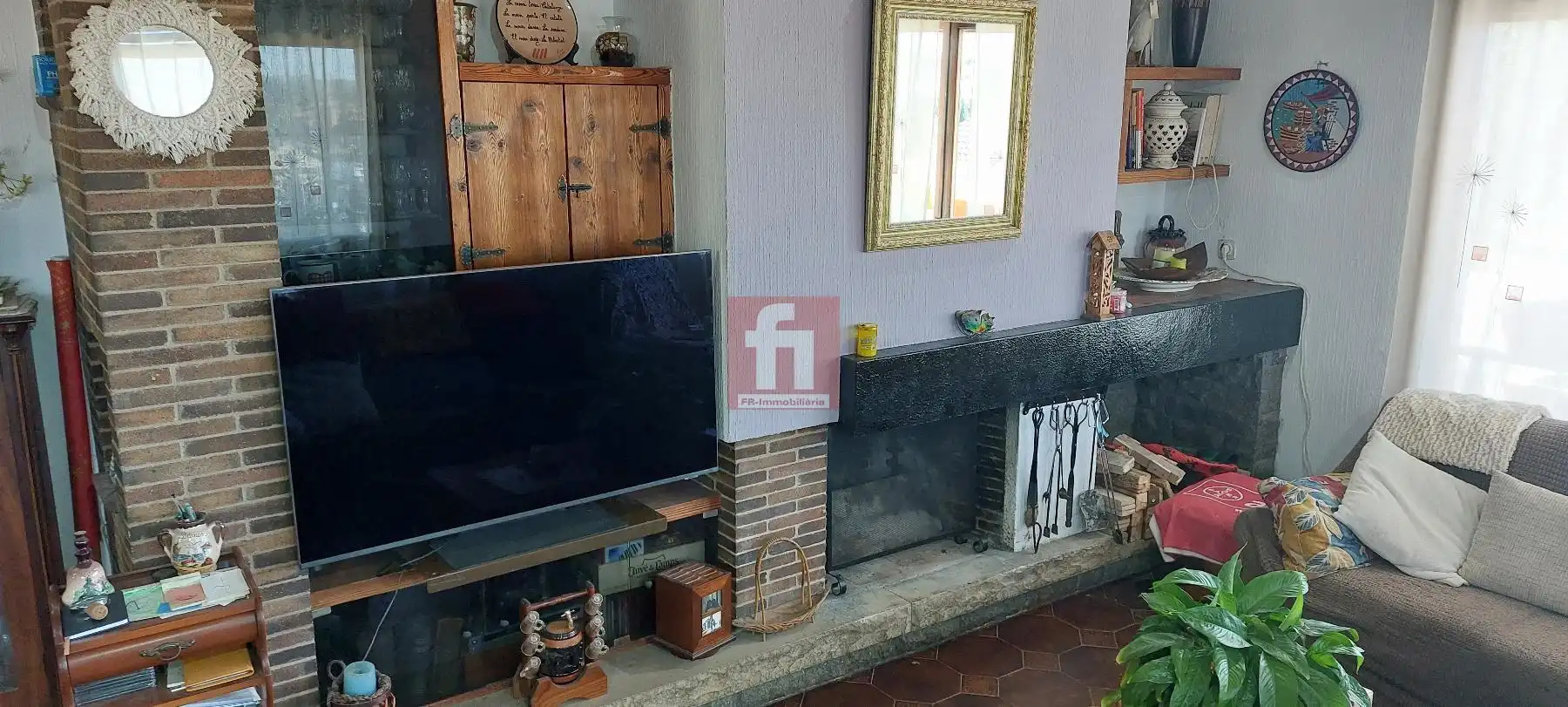 Wohnzimmer von Haus oder Chalet zum Verkauf in Palau-solità i Plegamans mit Klimaanlage, Terrasse und Abstellraum