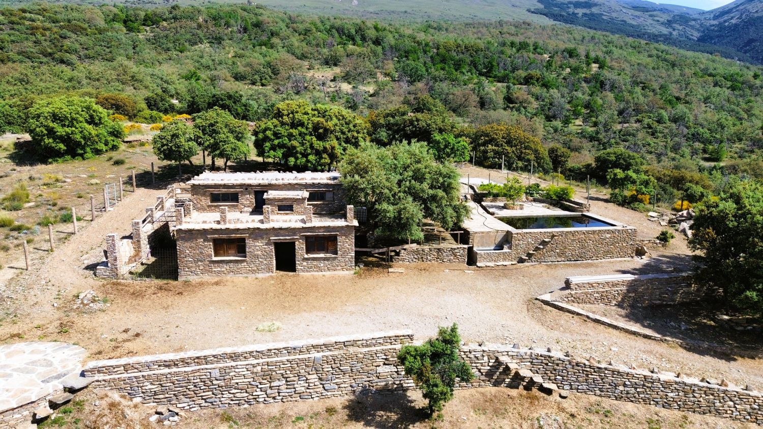 Exterior view of House or chalet for sale in Cáñar