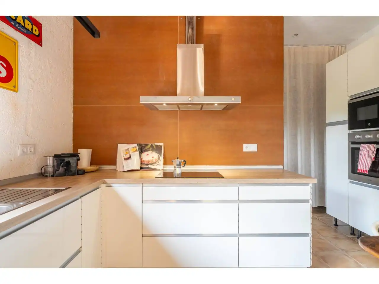 Cocina de Finca rústica en venta en Reus con Jardín privado, Terraza y Piscina