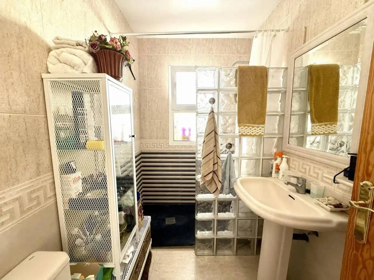 Bany de Apartament en venda en El Ejido amb Aire condicionat i Terrassa