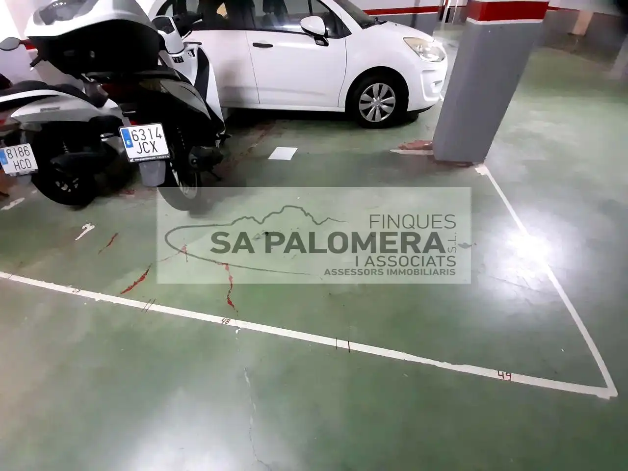 Parkplatz von Garage zum Verkauf in Blanes