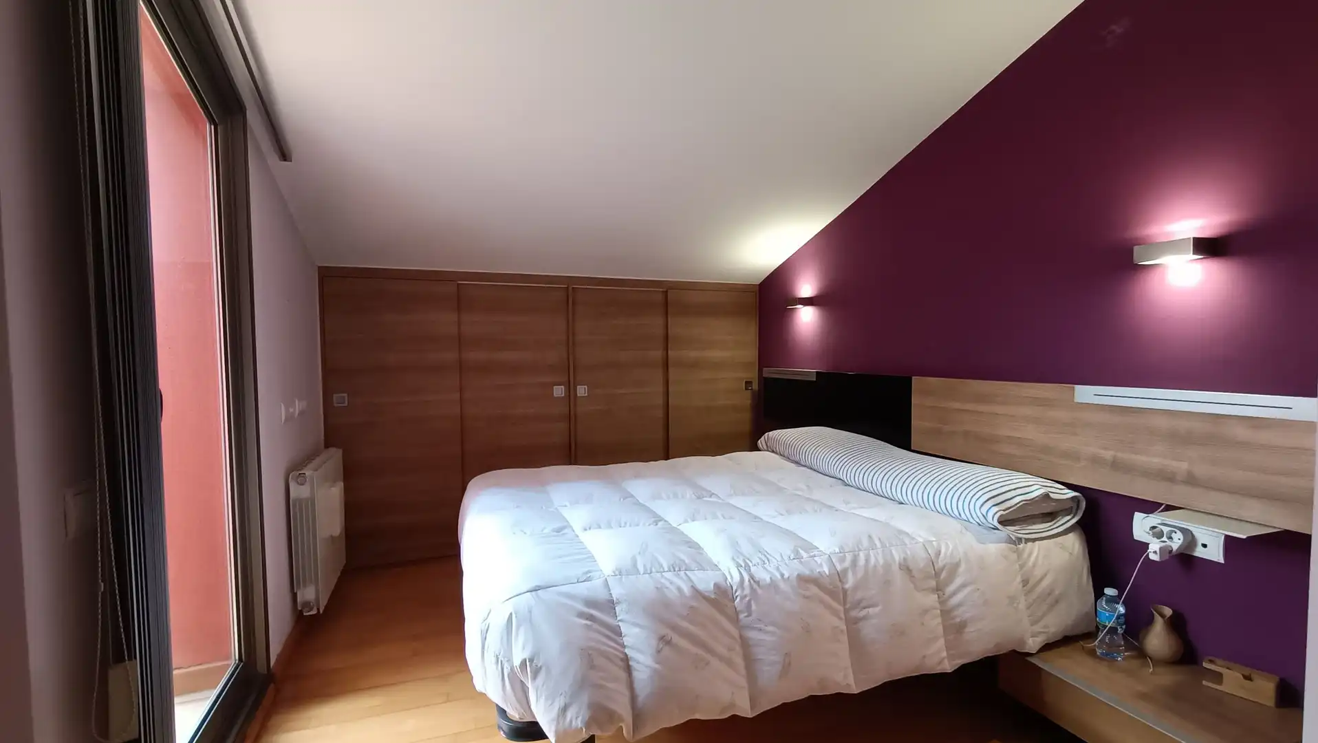 Dormitori de Dúplex de lloguer en Terrassa amb Aire condicionat, Calefacció i Terrassa
