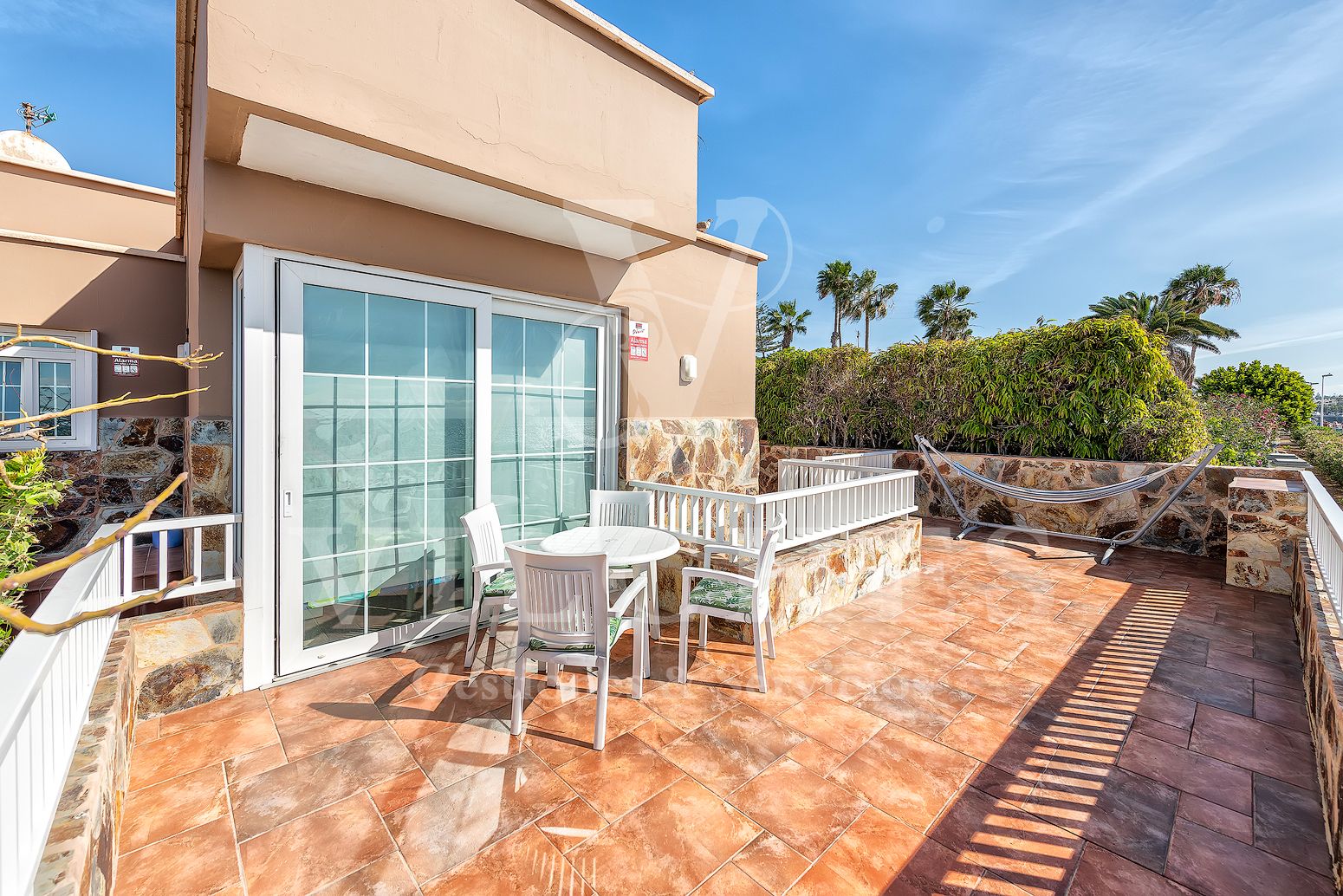 Terrassa de Casa o xalet de lloguer en San Bartolomé de Tirajana amb Aire condicionat, Terrassa i Moblat