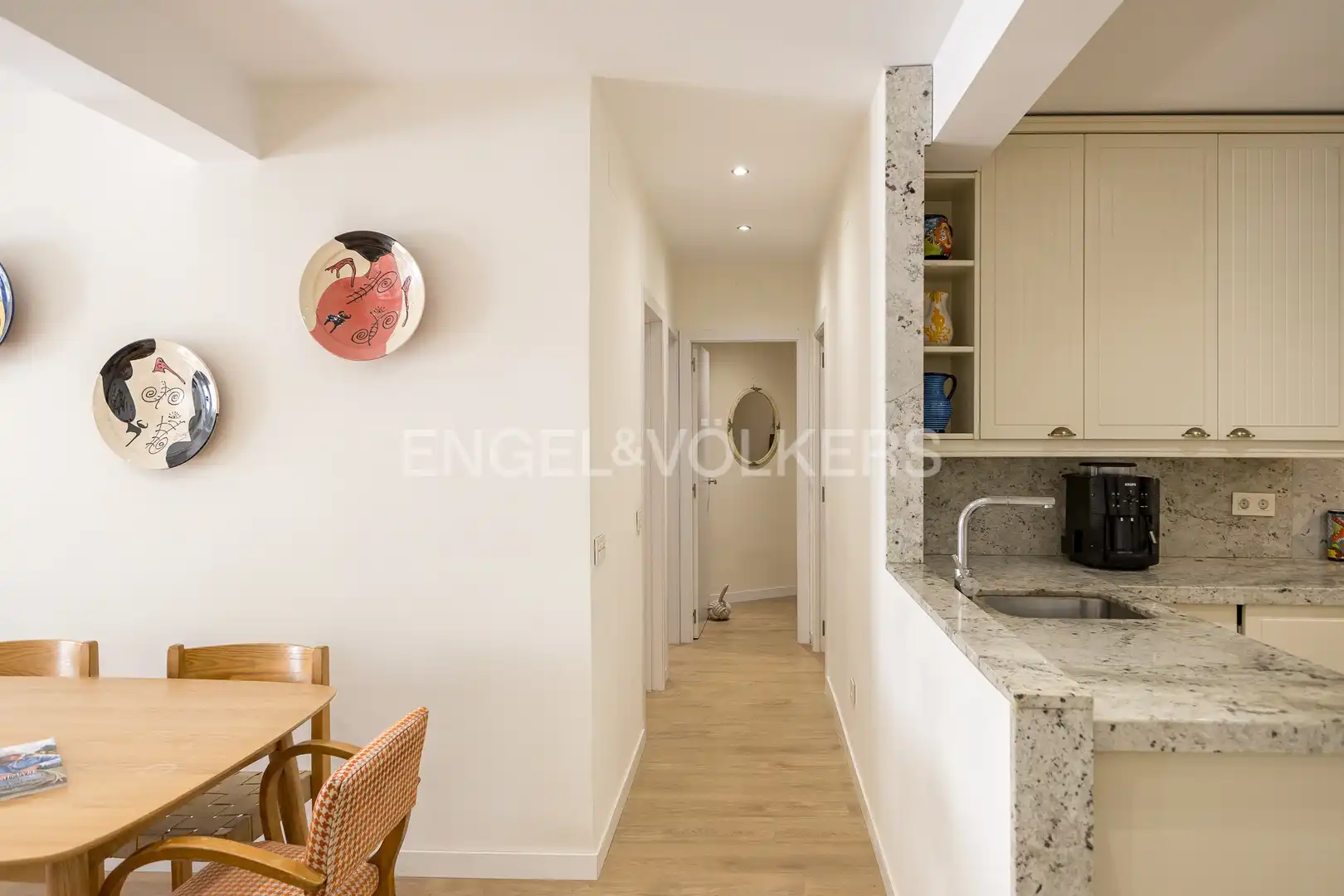Küche von Wohnung zur Miete in Madrid mit Klimaanlage und Heizung