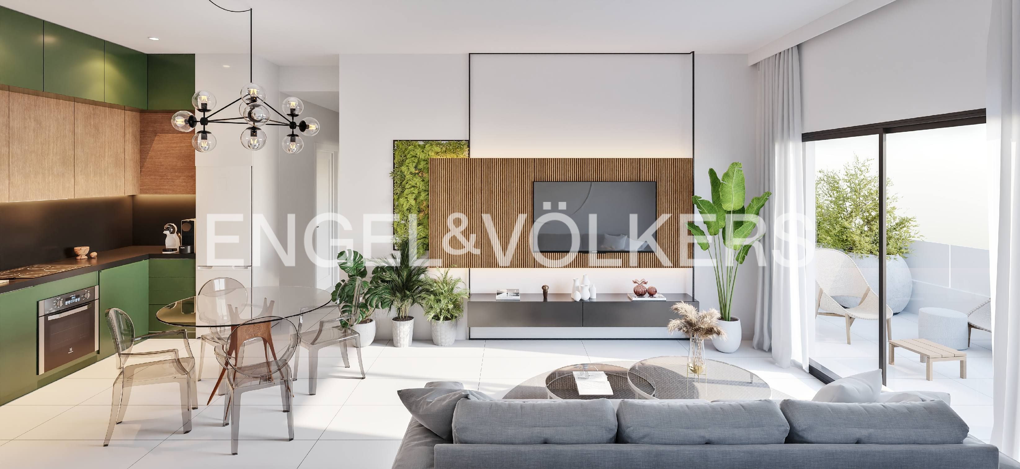 Wohnzimmer von Wohnungen zum verkauf in San Miguel de Salinas mit Klimaanlage, Heizung und Terrasse