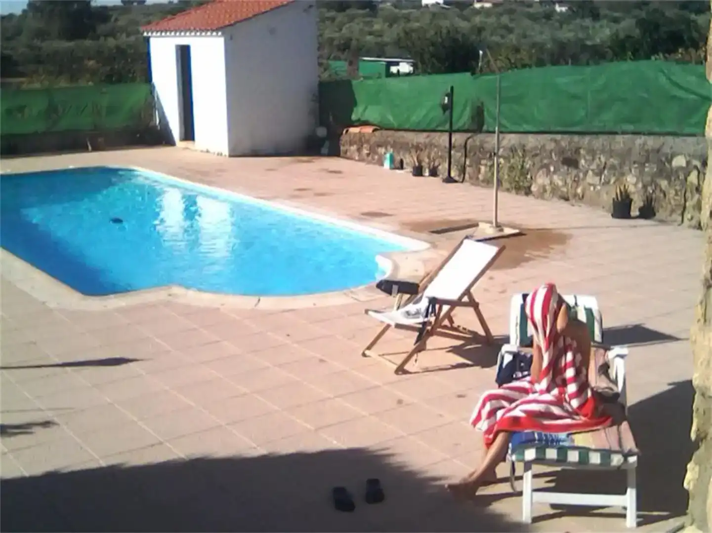 Piscina de Casa o chalet en venta en Cilleros con Jardín privado, Trastero y Piscina