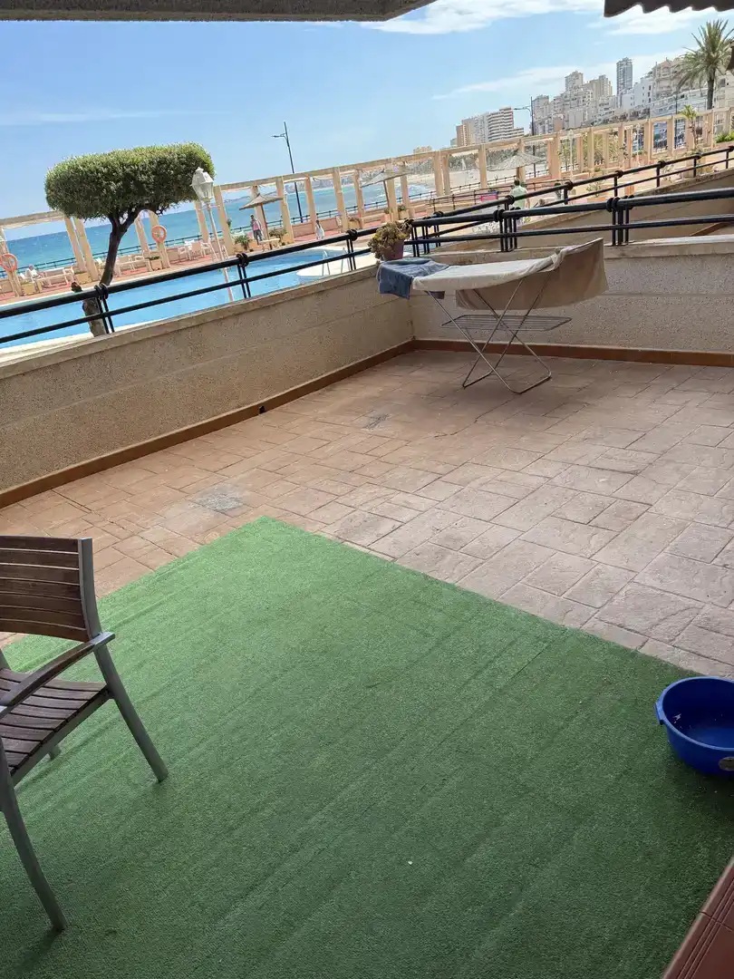 Terrasse von Wohnung zur Miete in Campello Playa