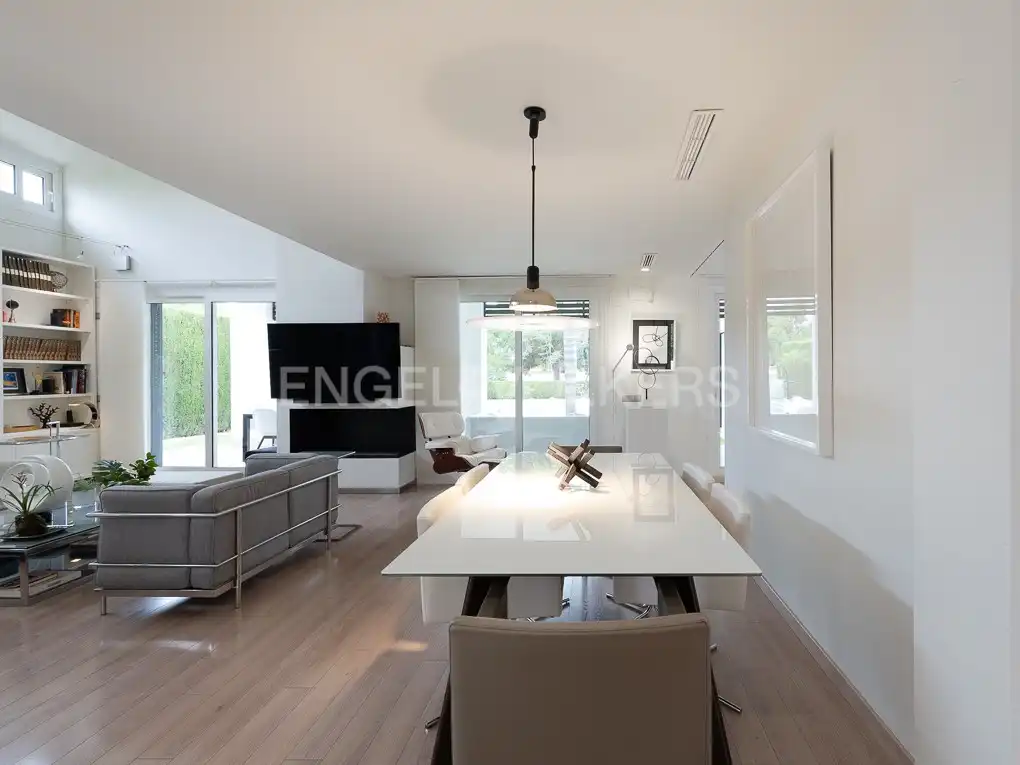 Dining room of Houses for rent in Bétera  with Air Conditioner, Heating and Private garden