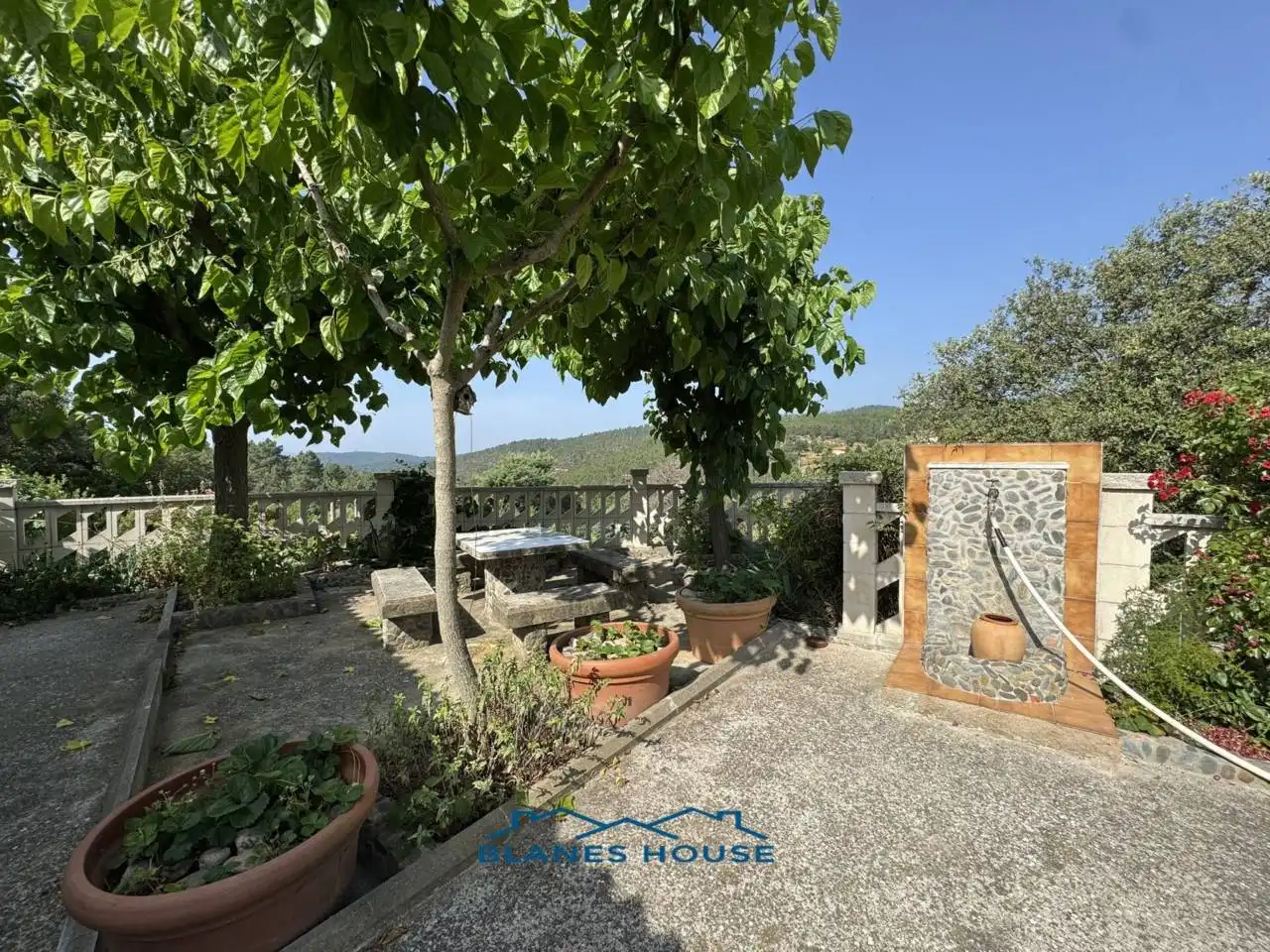 Terrassa de Casa o xalet en venda en Riudarenes amb Jardí privat i Terrassa