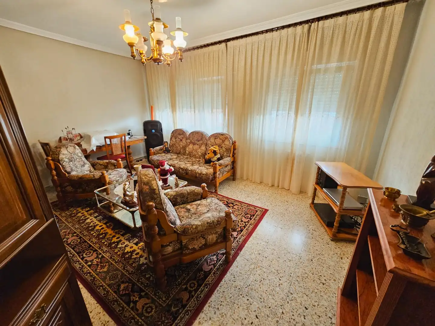 Sala de estar de Casa o chalet en venta en Palencia con Calefacción, Jardín privado y Terraza