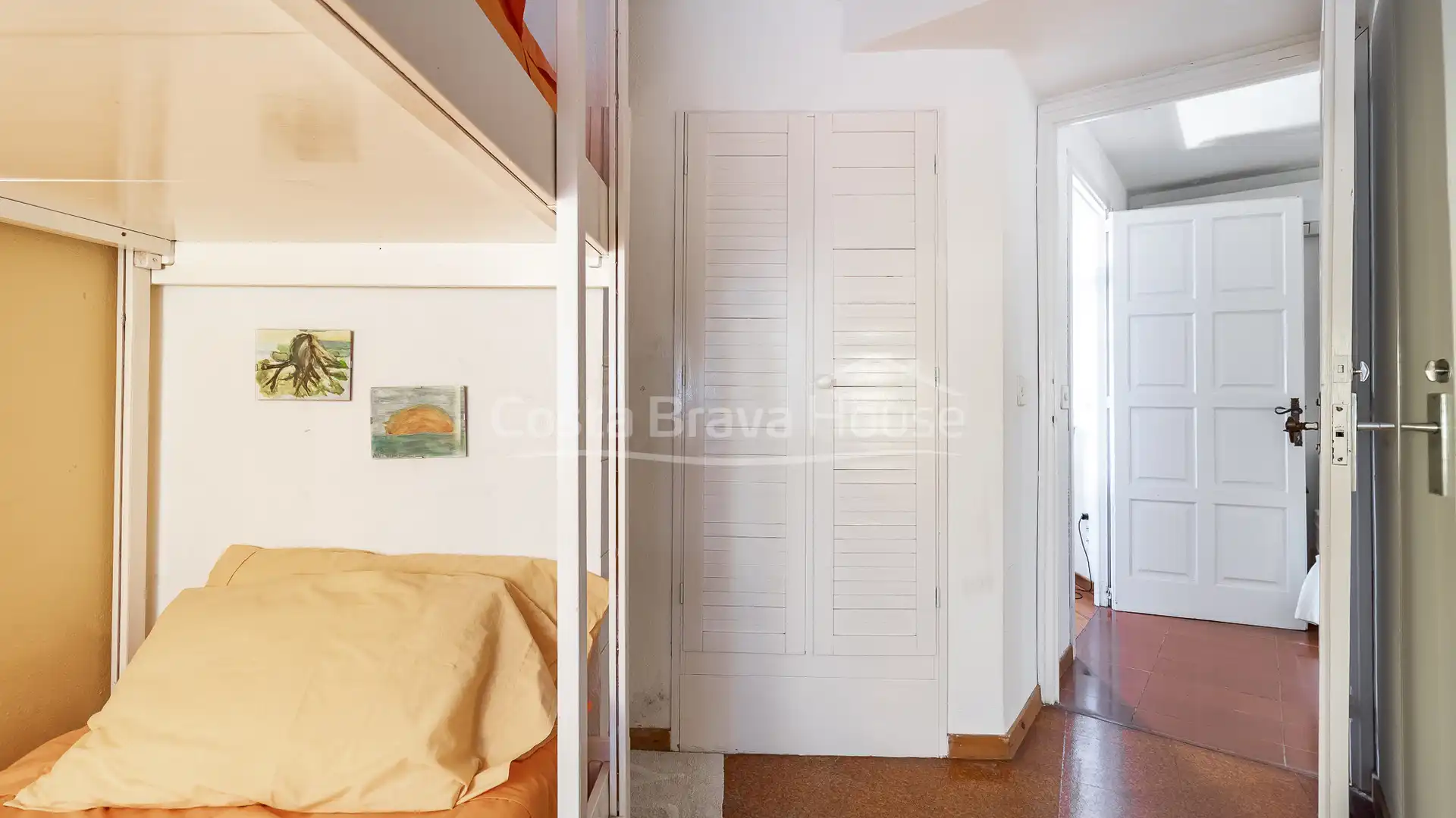 Schlafzimmer von Wohnungen zum Verkauf in Begur mit Klimaanlage, Parkett und Abstellraum