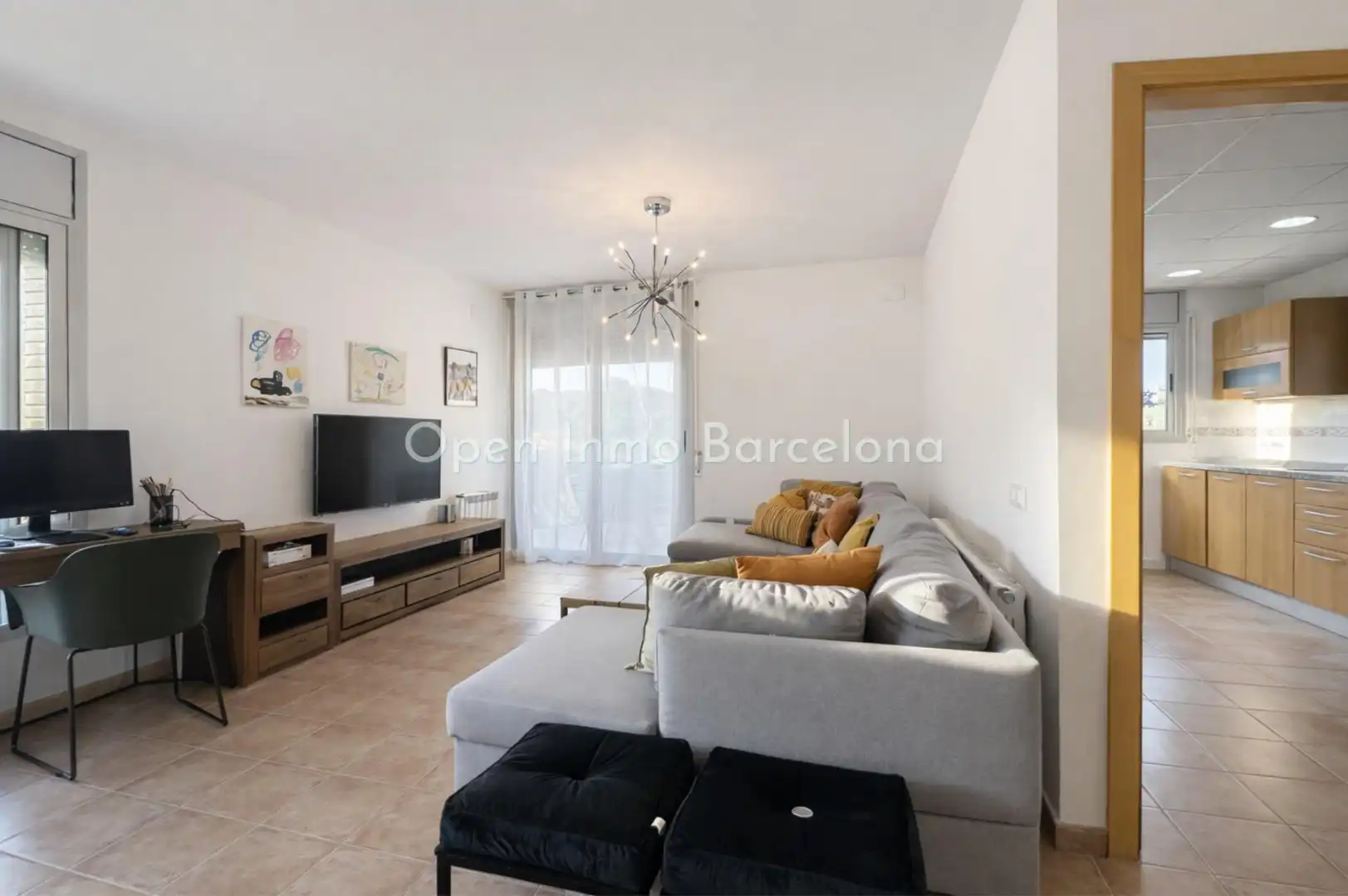 Sala d'estar de Casa o xalet en venda en Canyelles amb Aire condicionat, Calefacció i Jardí privat