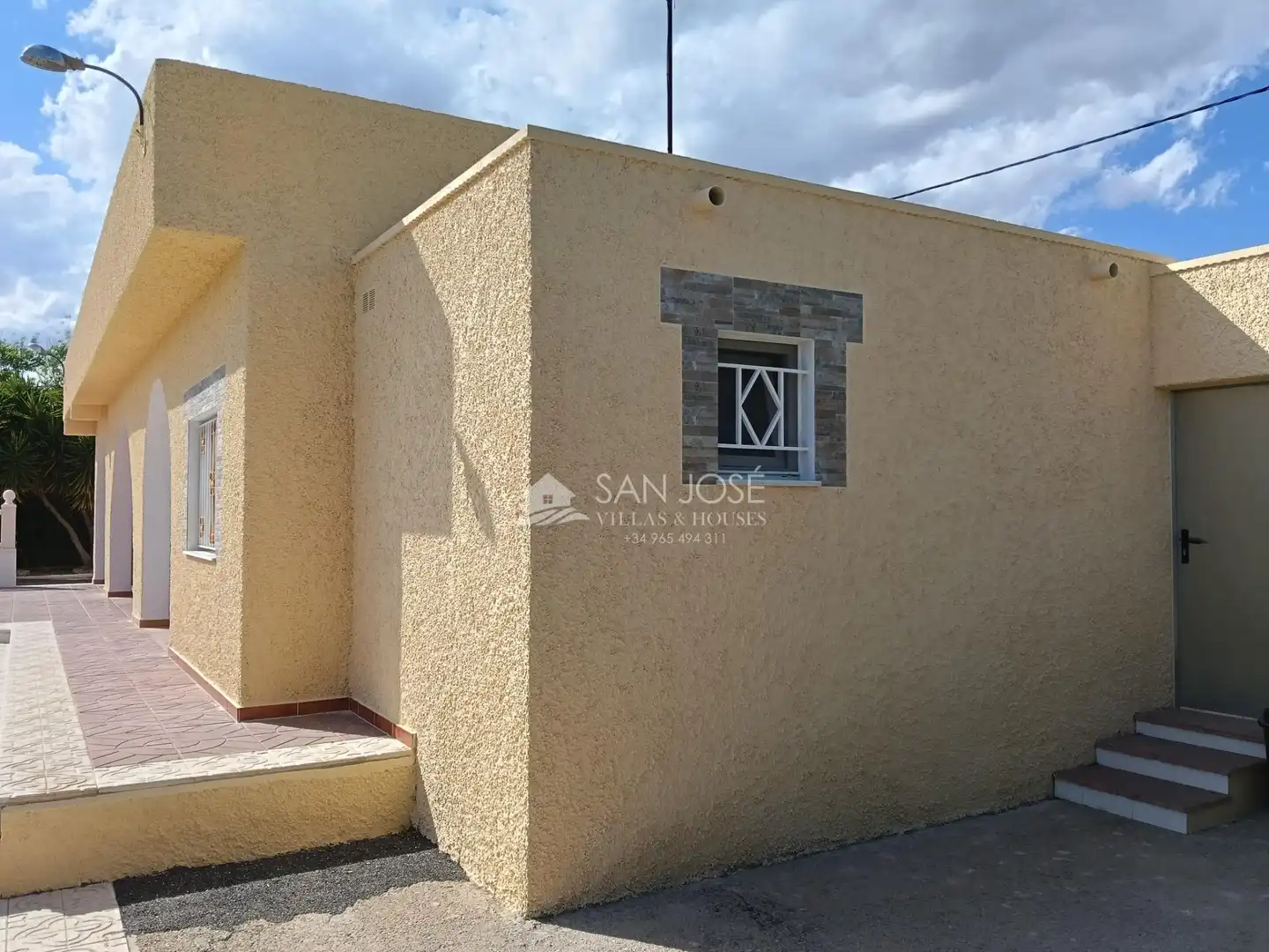 Vista exterior de Casa o chalet en venta en Aspe con Aire acondicionado, Calefacción y Jardín privado