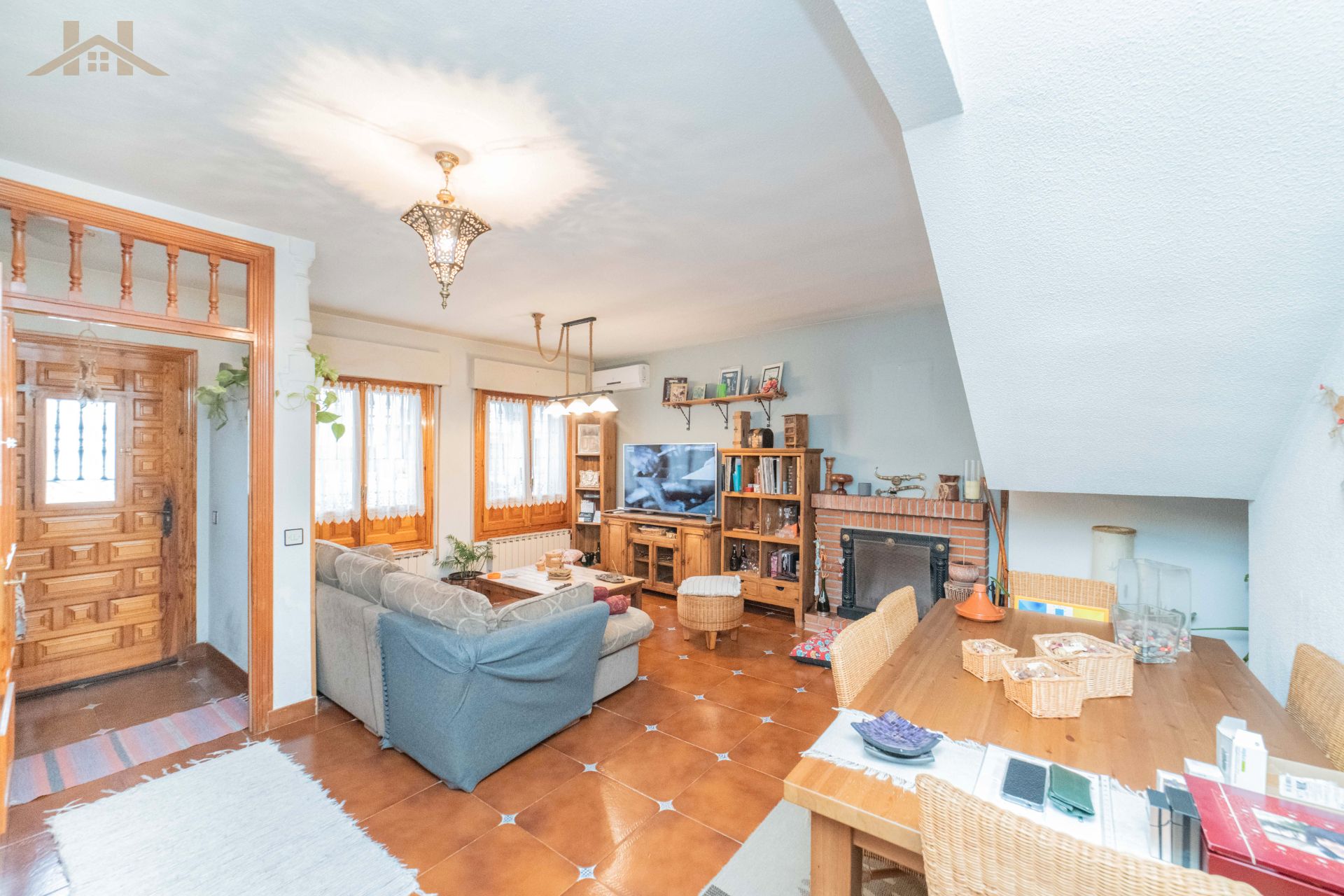 Sala d'estar de Casa o xalet en venda en Méntrida amb Aire condicionat i Calefacció