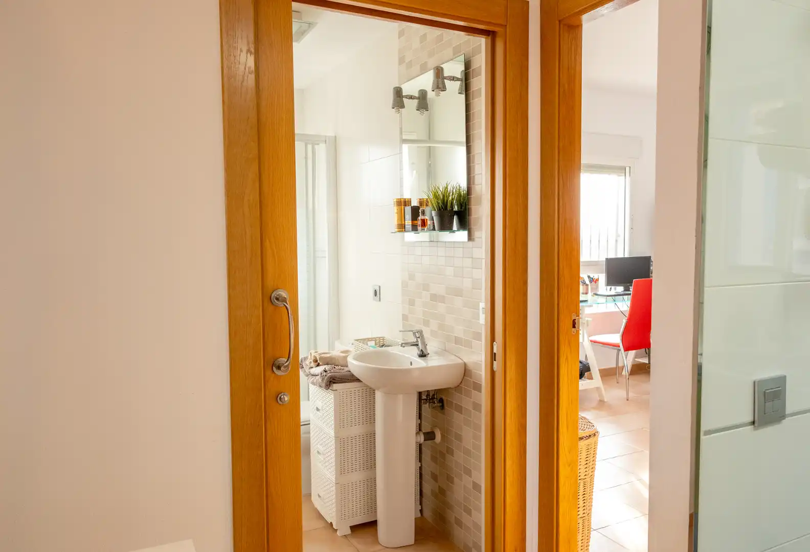 Bathroom of Attic for sale in Cartagena  with Air Conditioner, Heating and Parquet flooring