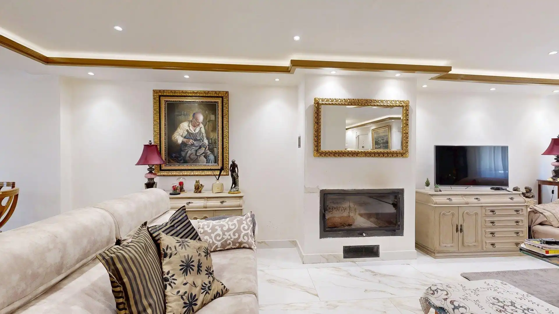 Sala de estar de Casa o chalet en venta en Zaragoza con Calefacción, Terraza y Balcón