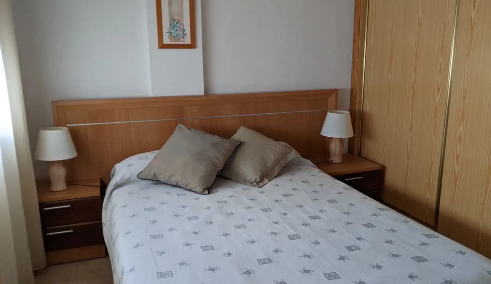 Habitación de Apartamento de alquiler en San Javier con Aire acondicionado, Calefacción y Amueblado