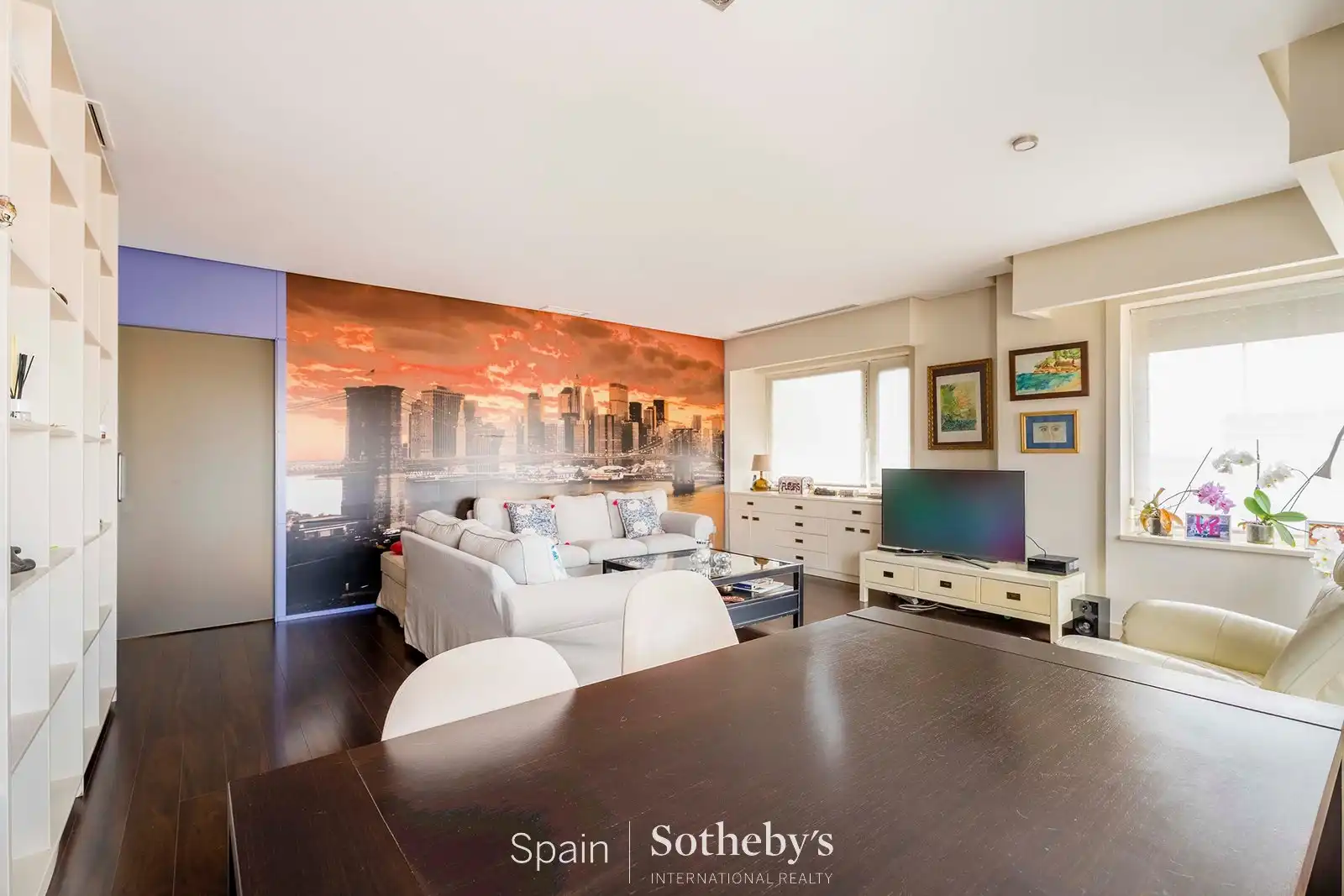 Living room of Apartments for sale in Madrid  with Air Conditioner and Community pool