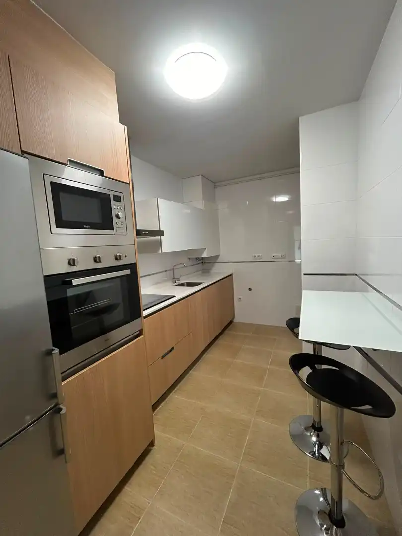 Kitchen of Flat for sale in Benavente  with Heating, Private garden and Parquet flooring