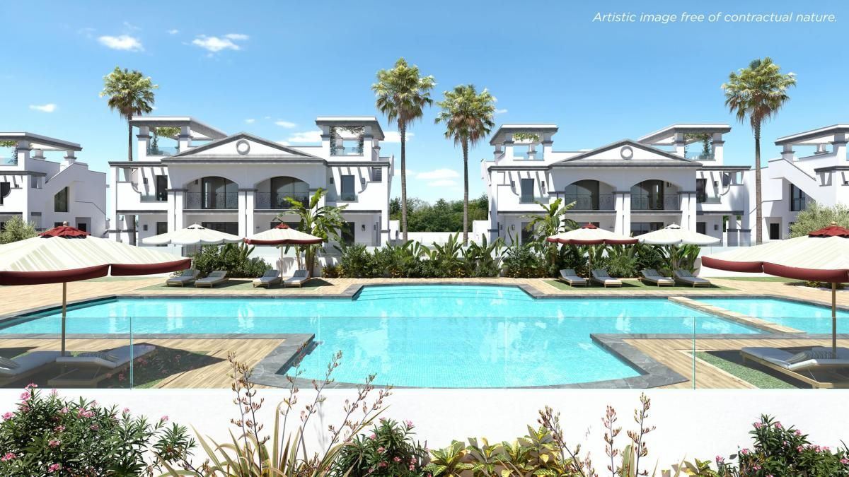 Exterior view of Planta baja for sale in Orihuela  with Air Conditioner, Private garden and Terrace