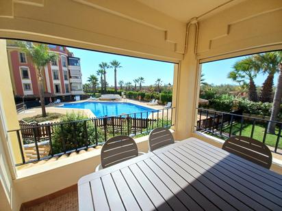 Terrassa de Apartament en venda en Ayamonte amb Aire condicionat, Calefacció i Jardí privat