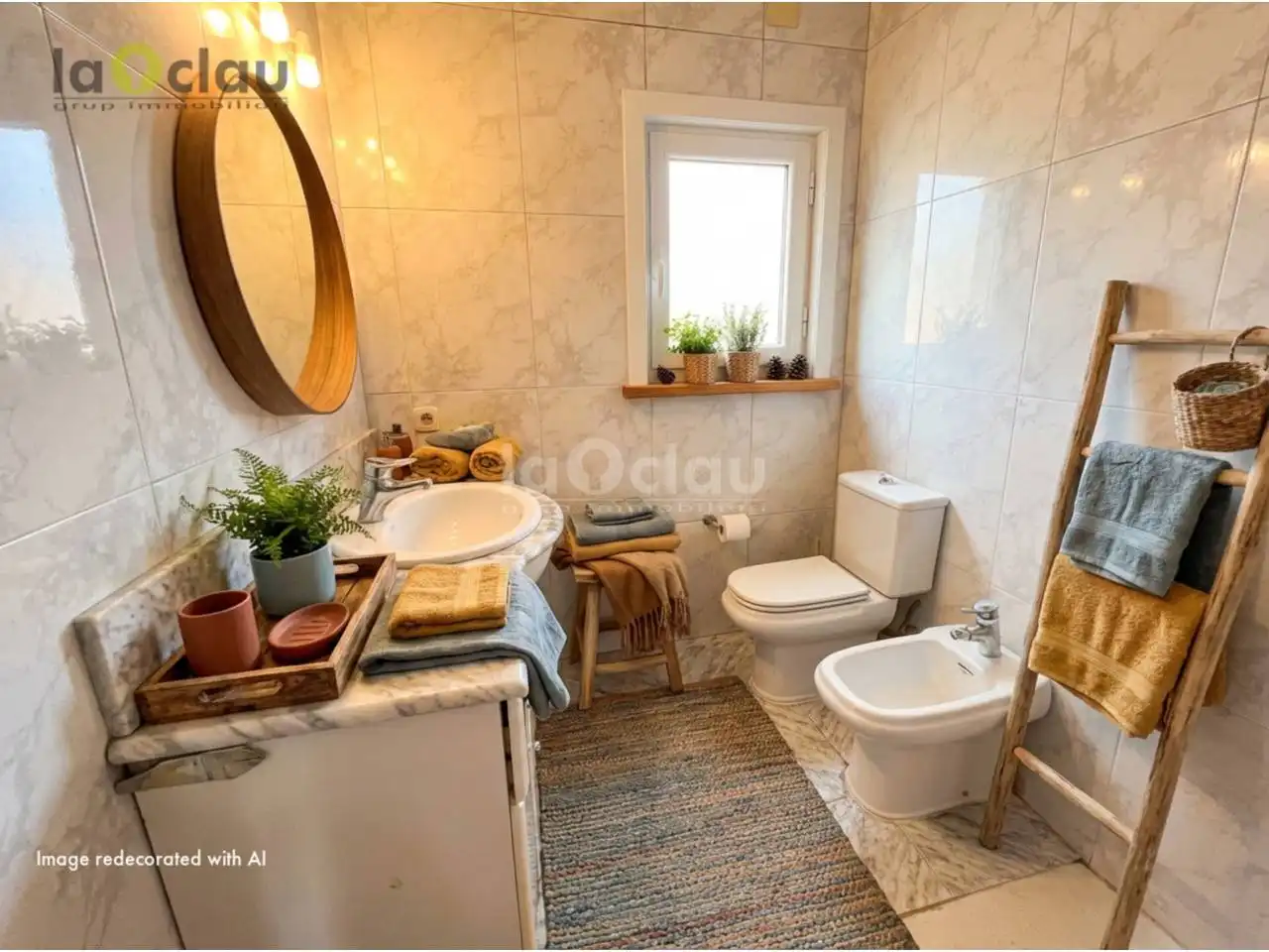 Baño de Casa adosada en venta en Tona con Calefacción y Terraza