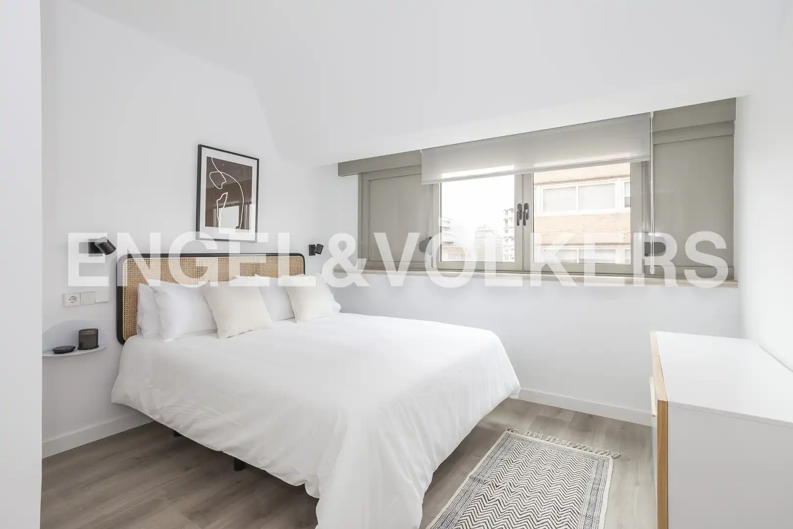 Habitación de Piso de alquiler en Madrid con Aire acondicionado, Calefacción y Amueblado