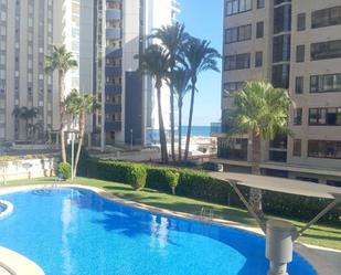 Swimming pool of Flat to rent in Calpe / Calp  with Air Conditioner, Terrace and Balcony