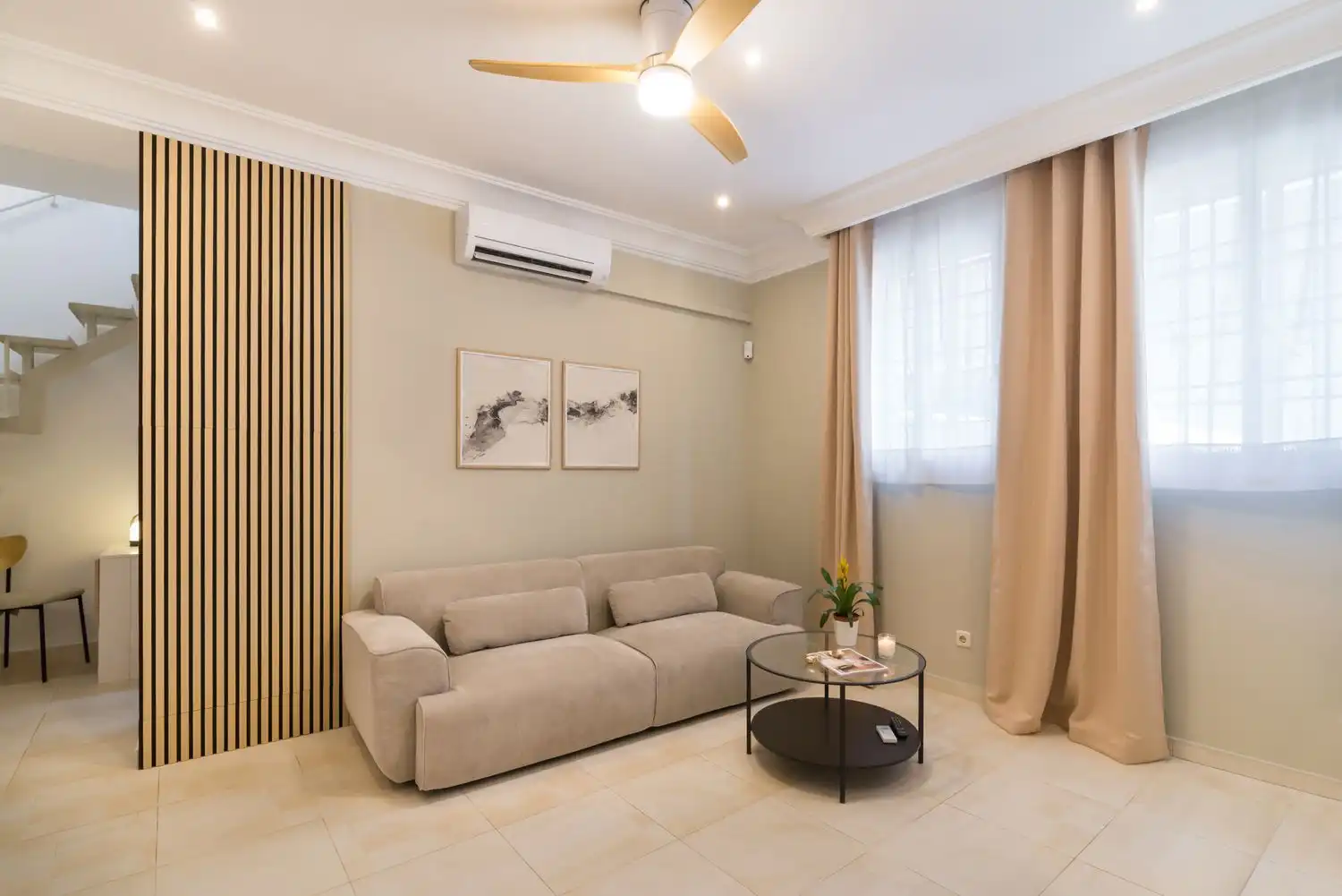 Sala de estar de Dúplex en venta en Carabanchel