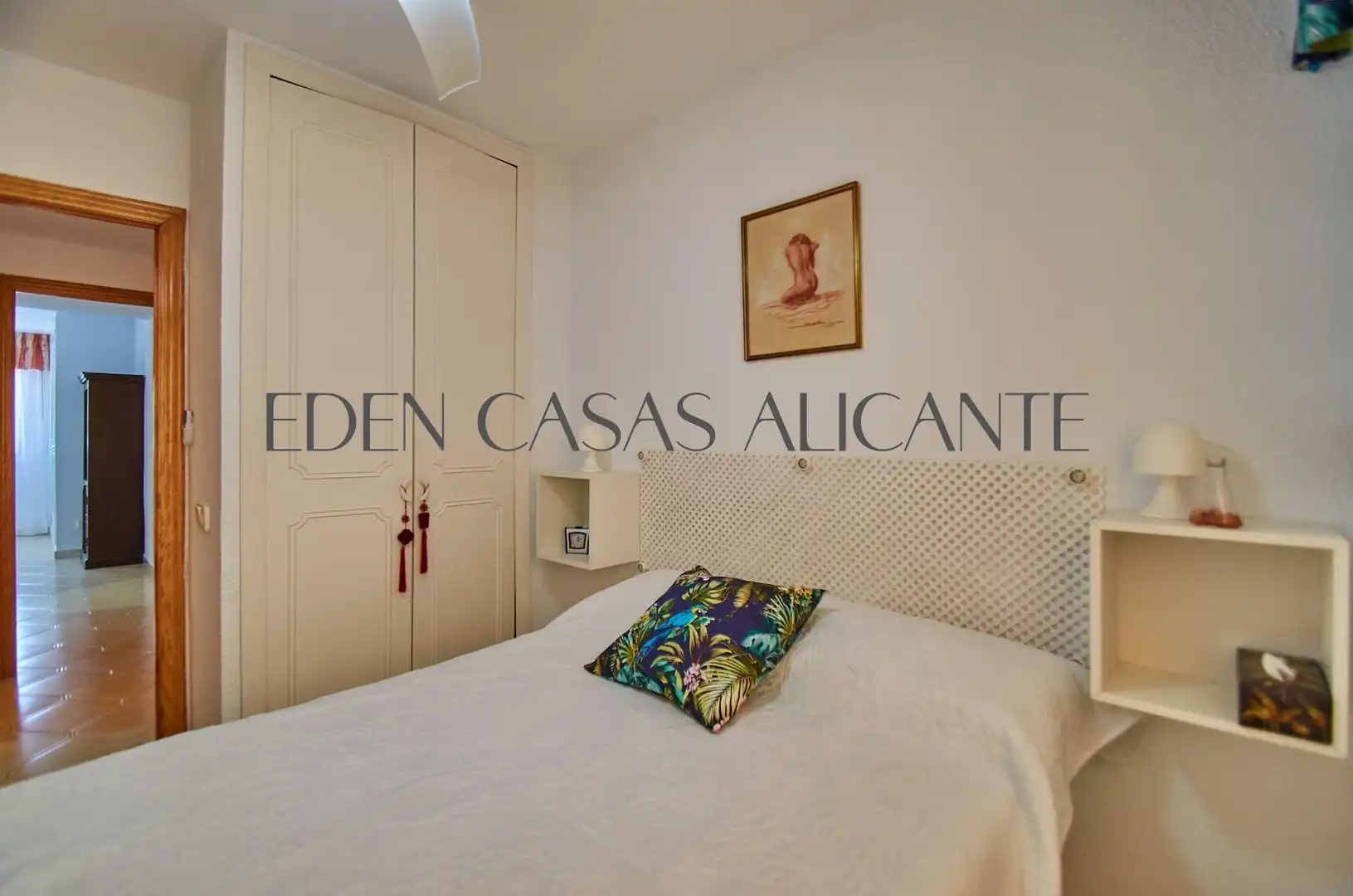 Bedroom of Flat for sale in El Campello  with Air Conditioner, Heating and Private garden