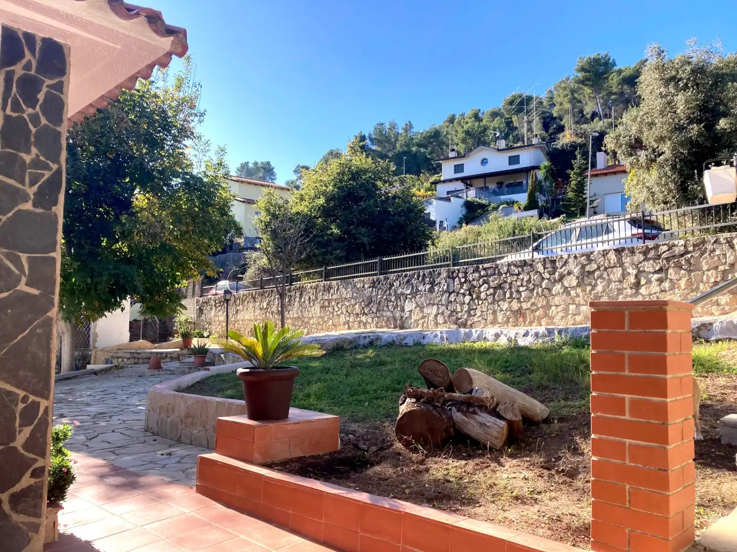 Exterior view of Houses for sale in Corbera de Llobregat  with Air Conditioner, Heating and Private garden